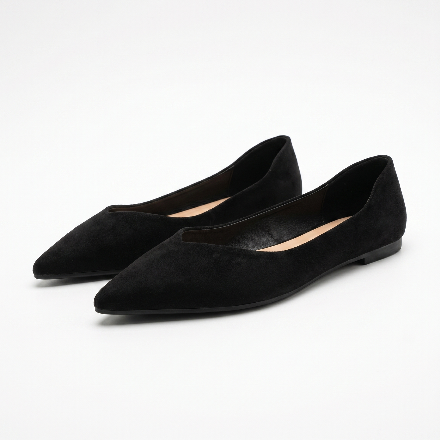 Black Ballet Flat Midnight Essence