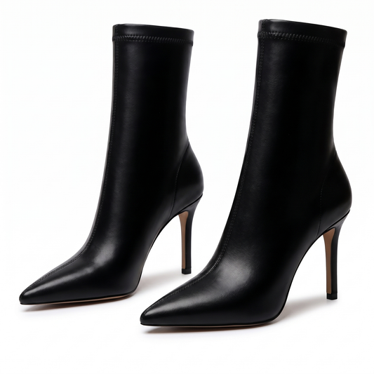 Pointed Toe Boot Midnight Silhouette